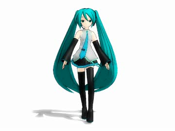 【MMD】歩きループモーション2【練習】