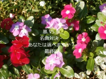 嵐 VS 嵐 名曲対決～あなたは選べますか？ 最終回