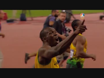 【ロンドン五輪】ボルト、２００メートル連覇達成　“生きる伝説”に