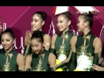 ロンドン五輪 新体操 フェアリージャパン団体決勝(2012.08.12)