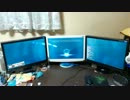 PSO2を3画面で遊ぶ動画　HDカメラ編
