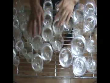 グラスハープでパイレーツオブカリビアンを弾いてみた