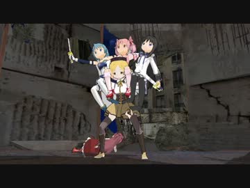 【MikuMikuDance】ほむさやNostalogic【魔法少女まどか☆マギカ】