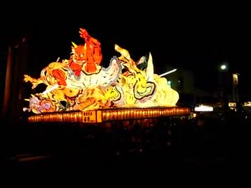 8月3日青森ねぶた祭りの様子