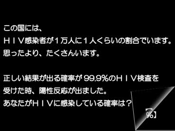 全人類の９割が間違う、簡単な数学。