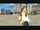 【MMD】原付でカモメ町を走る