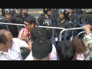 【在特会】反天連迎撃in靖國会長密着10【2012.8.15】