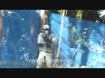 サバゲーをFPS風に撮ってみた 2012.05.27 BEAM FPS Airsoft 守備戦その1