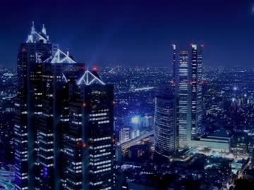 夜景の映像