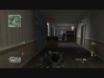 【CoD:MW3:PS3】観測兵が逝く220 Barrett＆MP9  【S&D LOCKDOWN】
