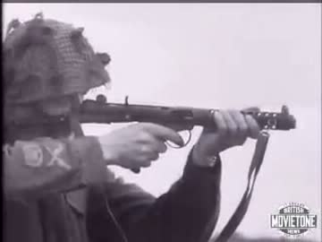 スターリング・サブマシンガン 試験映像