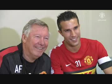 ロビン・ファン・ペルシー、マンU移籍決定