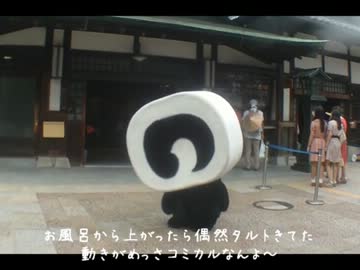 いってみたらこんなんなった【愛媛・道後温泉】2012四国キャンプ1日目後