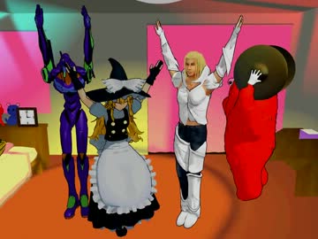 【第9回MMD杯本選】亞北ネルのごっつええＭＭＤ【と政宗バイオハンター】