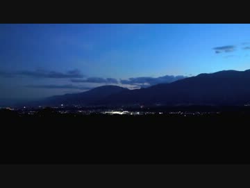 2012/8/16 銀河鉄道展望公園の夕景(P300)