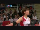 ロンドンオリンピック女子バレー　日本×中国　11/16　第四セット