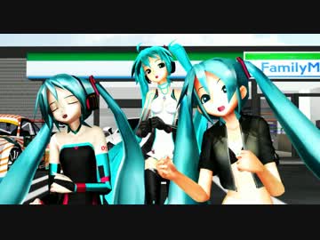 【MMD】七葉トリオでEVERYBODY