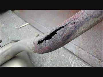 マフラー交換～壊れたマフラーの音（SR20DE/E-HP11）