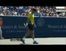 フェデラー　v.  ヴァヴリンカ　シンシナティ準決勝その３