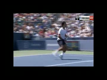 ジョコビッチ v, フェデラー　シンシナティ決勝　その２