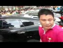 ＜愛国無罪＞日本車をぶっ壊す支那中国人