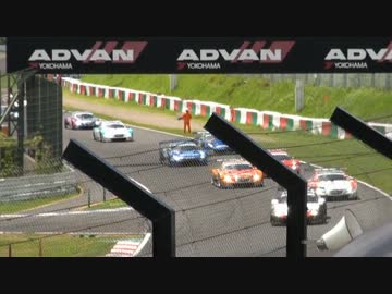 2012SuperGT第５戦鈴鹿 ローリングラップ（０周目）の様子