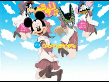 夢の国キャラ＋αでゆるゆりをアフレコしてみた！【一発撮り】