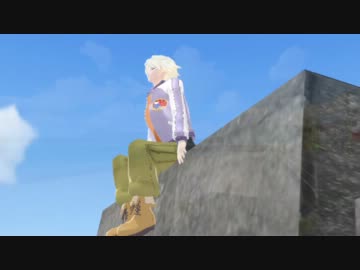 【MMDタイバニ】先輩が海を眺めてるだけ