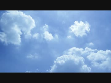 空微速度撮影素材