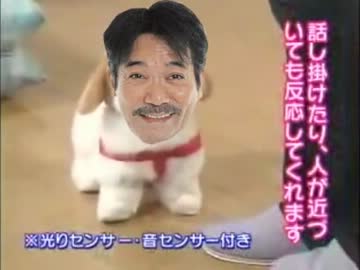 愛犬ロボ「稲川淳二」