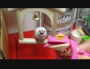 白文鳥のいかく！