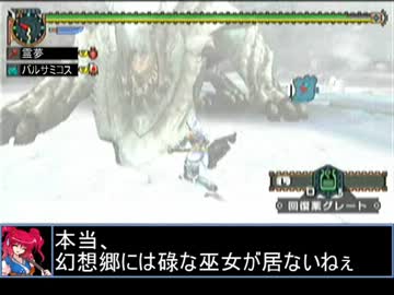 【東方】迷い込んでポッケ村　最終話・狩猟３【ＭＨ】