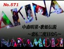 パチンコ　中森明菜　歌姫伝説  ～恋も二度目なら～　（No.571）