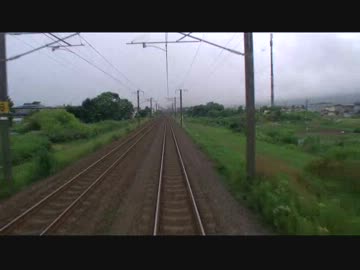 【後面展望】東室蘭ー登別【寝台特急･北斗星 北海道内第3部 Vol.1】