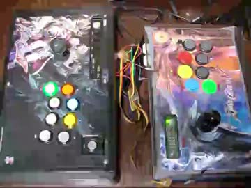 ソウルキャリバー実機 RAP.NX（ソウルキャリバーV対応スティック）とMadCatz