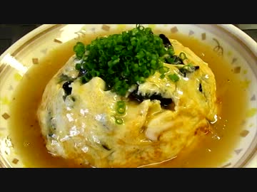 塩ダレの天津飯♪　～たっぷりの渡り蟹で！～　【ワンコイン料理祭】