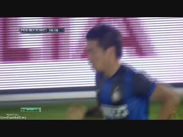 ① US PescaraとInter Milan