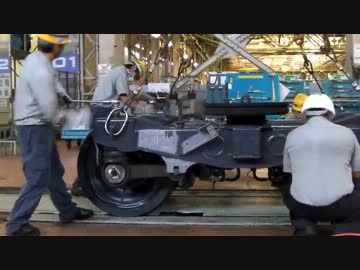 【東京総合車両センター一般公開】台車組み立て実演