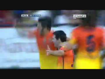 【ﾘｰｶﾞ12/13 第2節】オサスナvsバルセロナ【ﾊｲﾗｲﾄ】