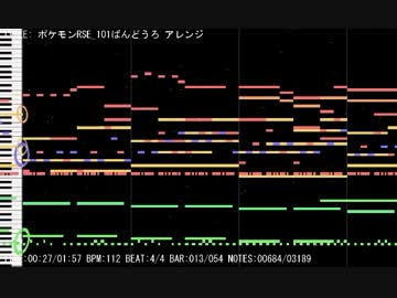 ポケモンRSE 101ばんどうろ アレンジ