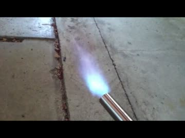 小型のバーナーを作ってみた