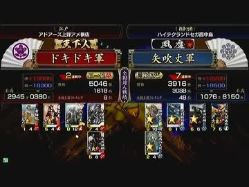 戦国大戦　頂上対決　2012/8/28　ドキドキ軍　ＶＳ　矢吹丈軍