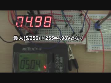 ATtiny2313でADコンバータを作ろう！