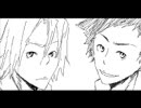 リボラジCM/を手書きでやってみた。