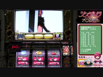 パチスロ　シンデレラブレイド　設定６で万枚目指す動画　１４ぺんぺん