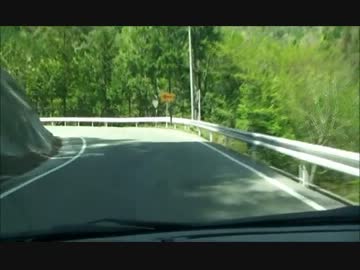 【車載動画】酷道418号線を全線走破してみた。　その2