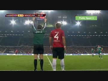 [ 酒井宏樹デビュー ] ハノーファー 対 スロンスク EL [ 全タッチ+アシスト ]