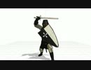 【MMD】黒騎士三連【モーション配布】