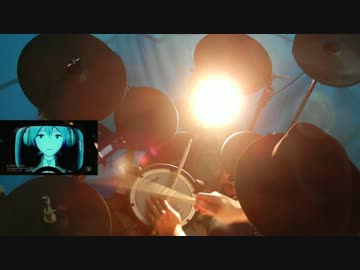 【初音ミク5周年】ODDS＆ENDS／ryo(supercell) を叩いてみた【ドラム】