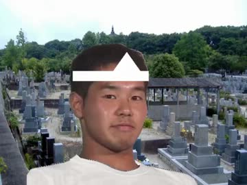 真夏の夜の心霊写真